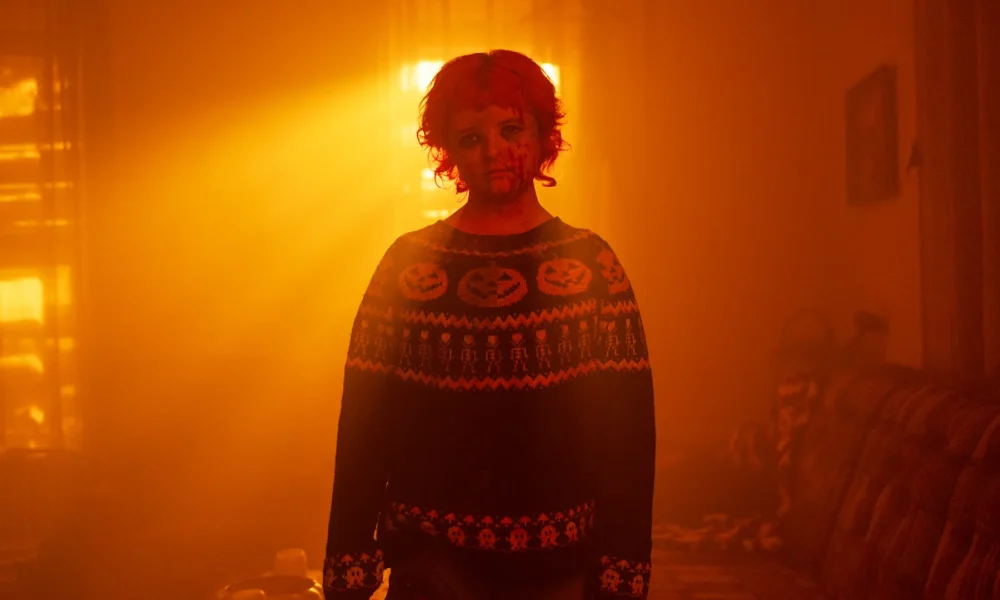 Milly Shapiro in the Hallowarrior trailer