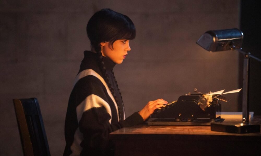 Jenna Ortega as Wednesday Addams in Season 3