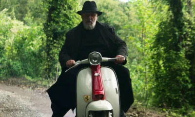 Russell Crowe as Father Gabriele Amorth in The Pope’s Exorcist