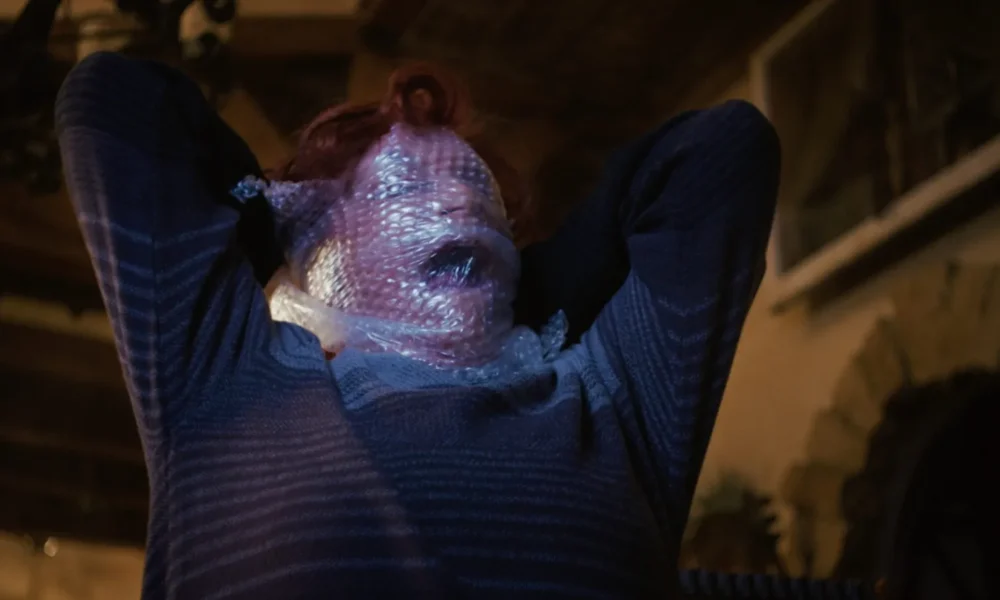 Britt Lower in the Jamie Lee Curtis-produced thriller Sender
