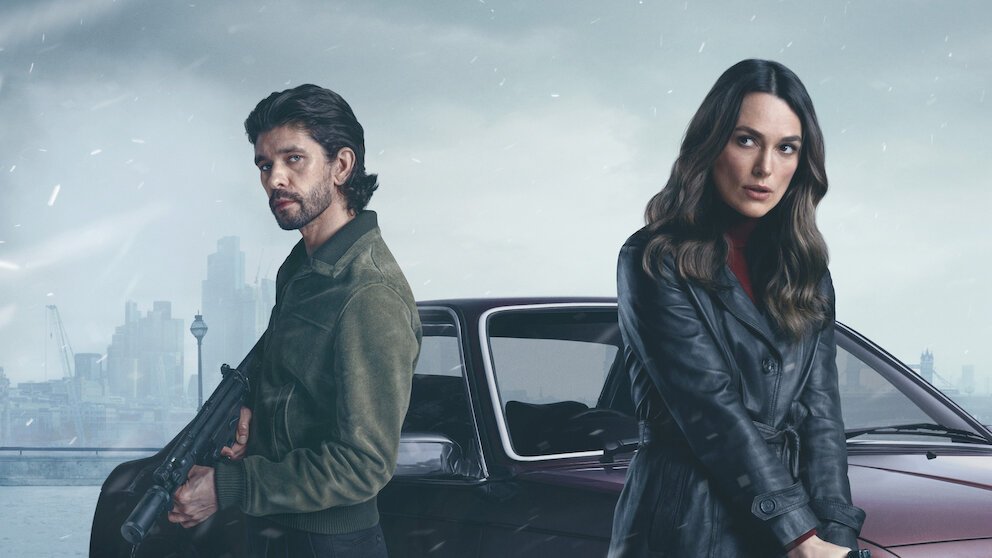 Keira Knightley as Helen Webb in Netflix’s British spy thriller ‘Black Doves’, returning for Season 2 on November 5, 2026.