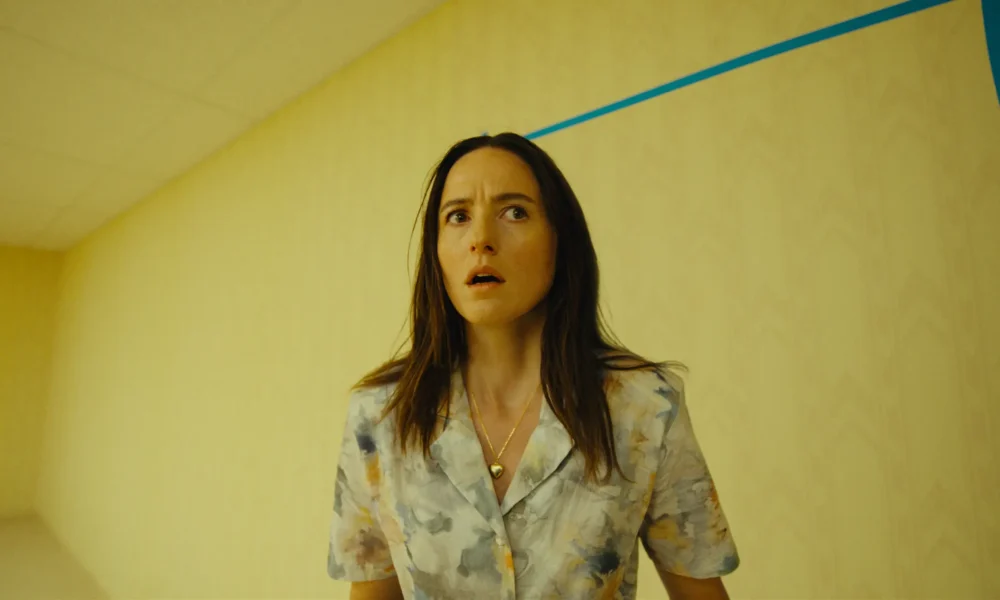 A scene from The Backrooms, the internet-born horror phenomenon inspiring Hollywood filmmakers.