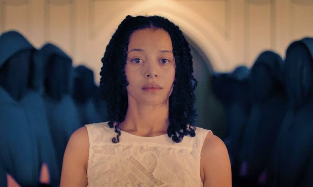 Chase Infiniti stars in Lionsgate's Portrait of God horror movie