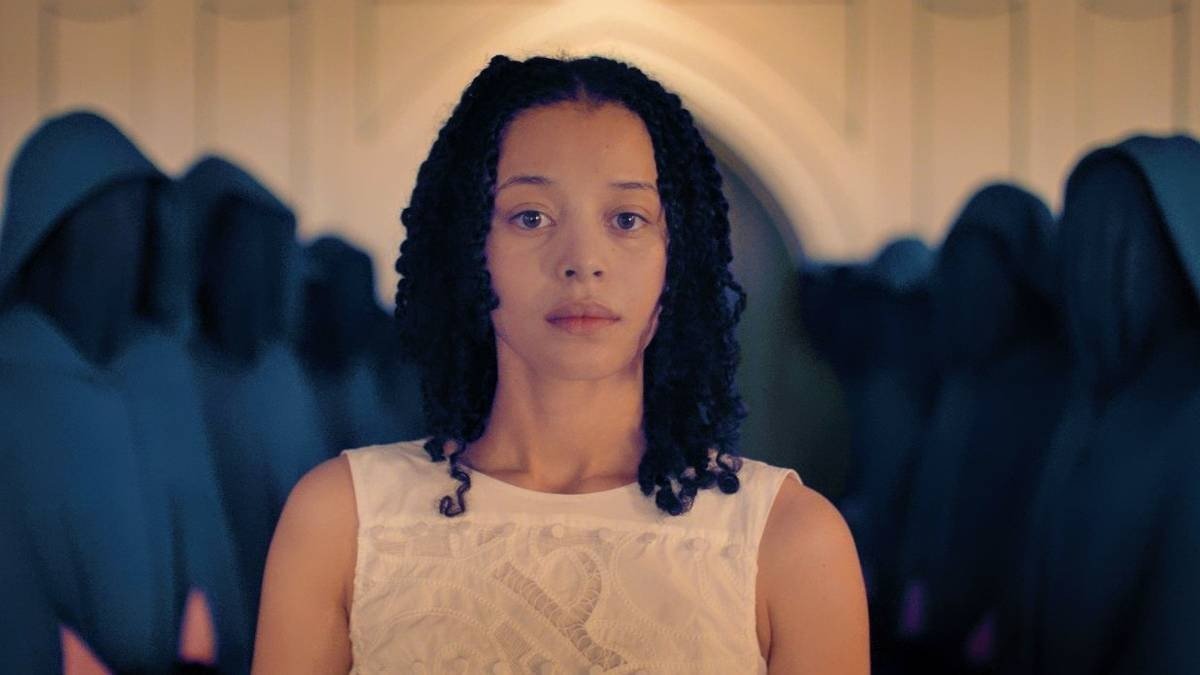 Chase Infiniti stars in Lionsgate's Portrait of God horror movie
