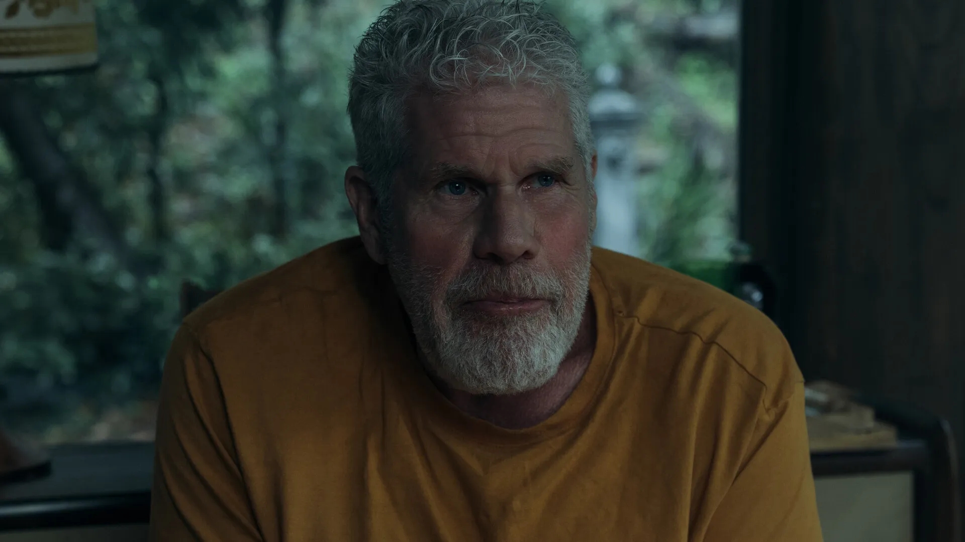 Ron Perlman and Theo Rossi in Renew, the upcoming horror movie directed by Tommy DeNucci.
