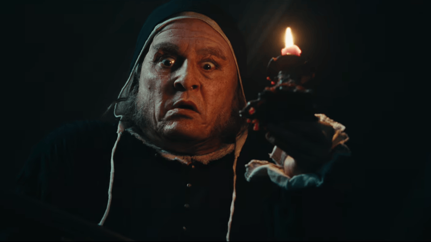 Johnny Depp as Ebenezer Scrooge in Ti West's upcoming Ebenezer movie