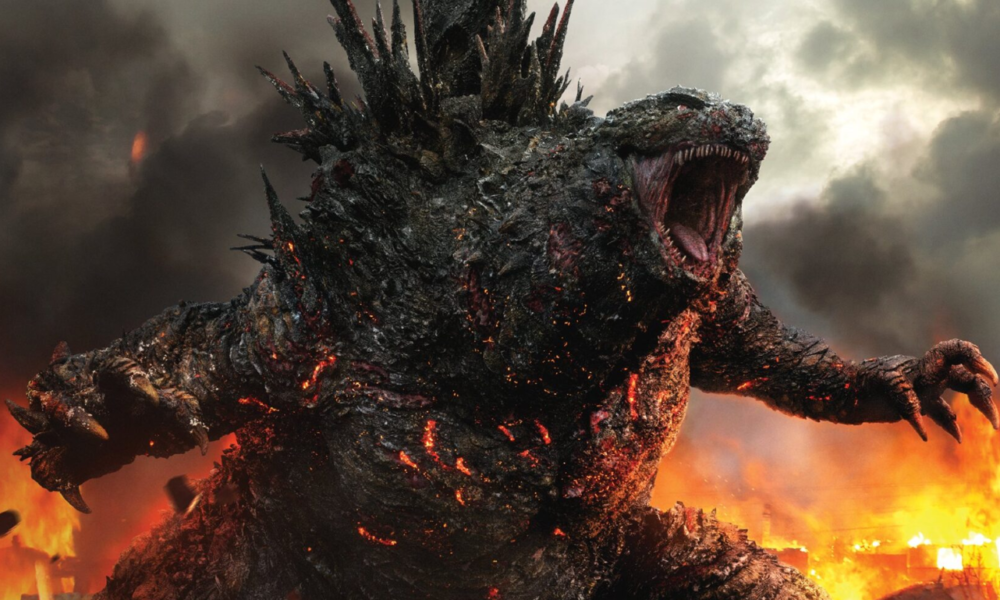 Godzilla Minus Zero IMAX poster featuring the King of the Monsters in the upcoming 2026 sequel