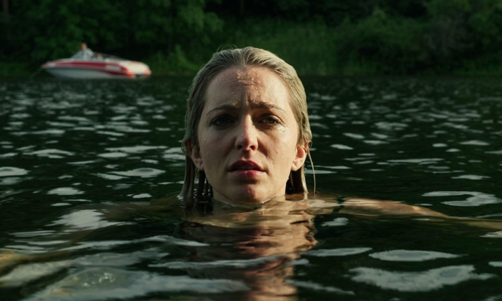 Jane Levy and Jessica Rothe in River, the upcoming slasher movie from Joshua Giuliano.