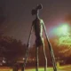 Siren Head, the towering internet-famous horror creature created by Trevor Henderson, inspiring the upcoming Warner Bros. movie.