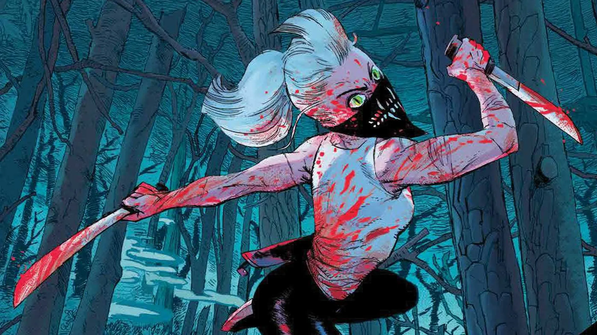 Erica Slaughter from Something Is Killing the Children, the horror comic being developed for film and television by Blumhouse