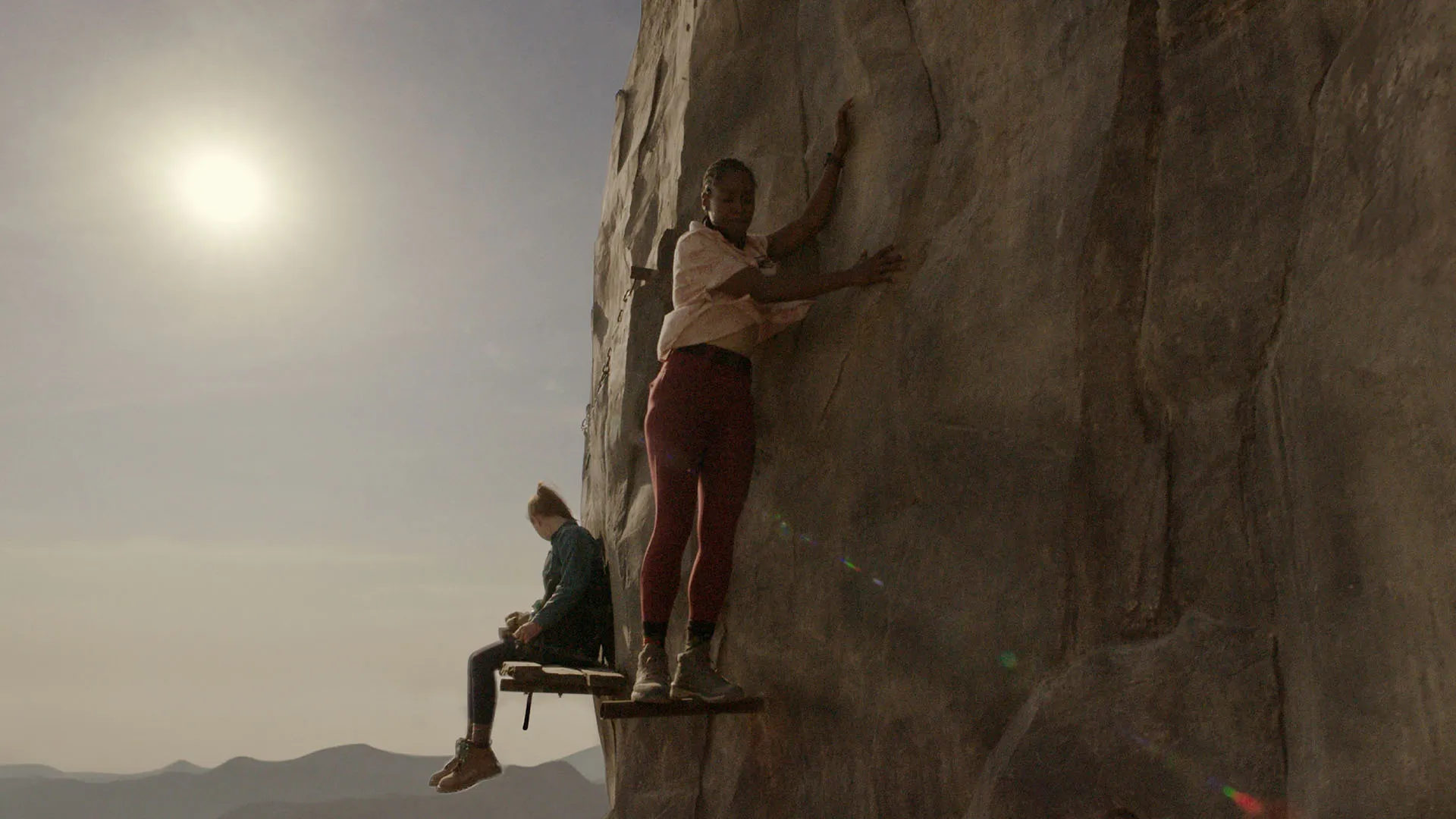 Fall 2: Deadpoint poster featuring the characters facing a deadly high-altitude survival challenge in Thailand