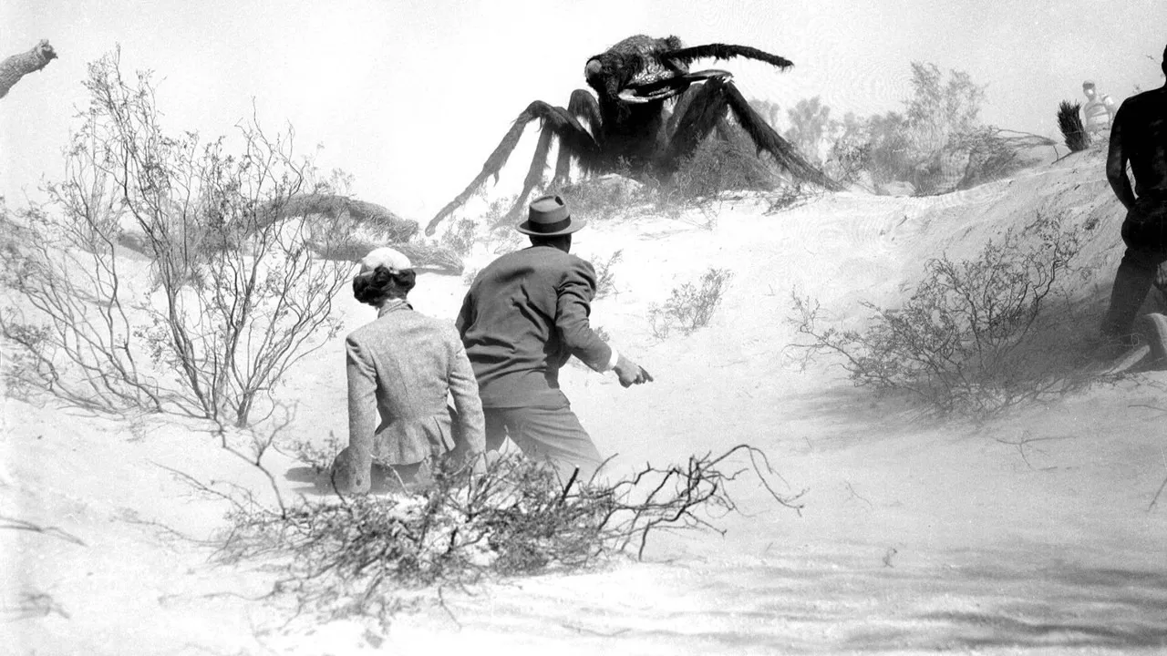 Michael Giacchino discusses the upcoming 'Them!' remake, a modern reimagining of the 1954 science fiction horror film about giant ants.